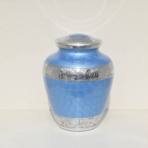 Urna Funeraria de Aluminio Estilo Americano para Cenizas de Humanos y Mascotas, Diseños Personalizables, 10 Pulgadas, Capacidad de 200-220 Pulgadas Cúbicas - Product Image 3