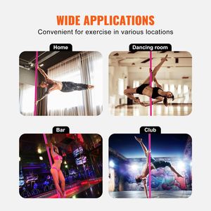 Kit Professionale Portatile e Rimovibile per Palo da Ballo in Acciaio Inossidabile da 40mm, Attrezzatura per Allenamento Statico e Spinning con Hei - Product Image 6
