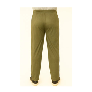 Pantalon de jogging Olive – Tissu léger et respirant avec coupe décontractée et fuselée, taille réglable avec cordon de serrage - Product Image 6