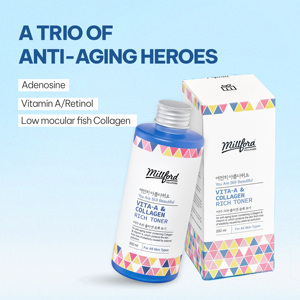 Tonique riche en vitamine A et en collagène Millford 200 ml, anti-âge, pour tous types de peaux, fabriqué en Corée - Product Image 2