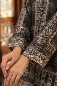 New Arrival Women Printed Lawn <b>Dress</b> Indian and Pakistani Clothing Comfortable Everyday 2Pc Lawn Stitched Suit Summer Collection - Product Image 3