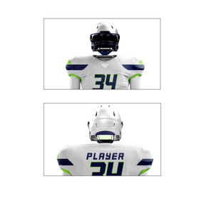 Uniformes de football américain pour adultes sur mesure de Direct Factory, haute performance, résistants, respirants, shorts, nouveaux designs, ensembles imprimés - Product Image 6