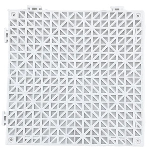 Dalles de sol en PVC emboîtables au design moderne, revêtement de sol vinyle antidérapant pour salle de bain, cuisine, animaux domestiques, solution de design graphique disponible - Product Image 1