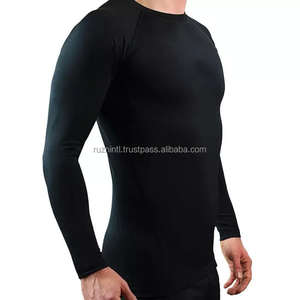 เสื้อรัดกล้ามเนื้อแขนเต็มประสิทธิภาพสูงสำหรับผู้ชายผ้ารองรับการยืดแห้งเร็วสวมใส่สบายเหมาะสำหรับการฝึกในยิม - Product Image 1