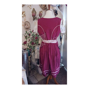 Robe chemise allemande traditionnelle pour femme, tenue Dirndl pour l'Oktoberfest - Product Image 6
