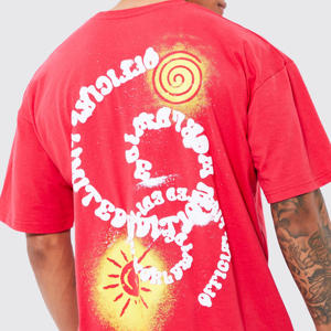 Ensemble décontracté d'été pour hommes 100 % coton à séchage rapide, t-shirt à manches courtes et short en molleton 2026 – Vente en gros - Product Image 4