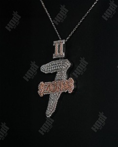 Moissanite Luxury Party <b>Pendant</b> Necklace 925 Sterling <b>Silver</b> Iced Hip Hop Customized for Women Men's - Product Image 3
