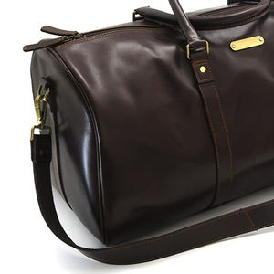 Nouveaux sacs de voyage de luxe pour le week-end, style sport, en cuir véritable pour hommes et femmes, design extérieur tendance - Product Image 6