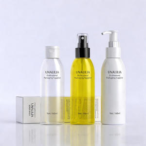 Vente en gros de flacons ronds en plastique PET de 160 ml avec pompe pulvérisatrice, couleur personnalisée, pour lotion, crème, huile corporelle, sérum pour le soin de la peau, emballage cosmétique - Product Image 5