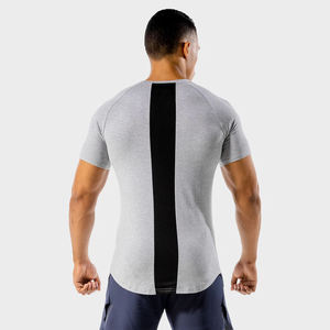 Camisetas Deportivas de Punto de Primera Calidad para Hombre, Camisetas de Gimnasio 100% Algodón, Ligeras, de Secado Rápido, con Logotipo Personalizado - Product Image 4