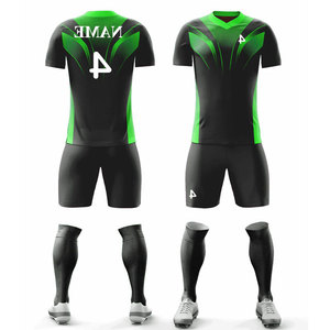 Vente en gros OEM de maillots de football personnalisés respirants, kits uniformes pour joueurs, uniformes d'équipe, vêtements d'entraînement sportif pour clubs, kits de rugby - Product Image 4