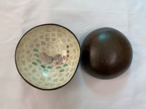 ชามกะลามะพร้าวขัดเงา ลายเปลือกหอยช้าง ของแท้ คุณภาพดีที่สุด เป็นมิตรกับสิ่งแวดล้อม สำหรับใช้ในครัวเรือน - Product Image 6