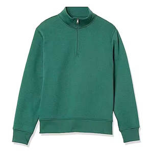 Sudadera con media cremallera de alta calidad, precio económico, venta al por mayor, servicio OEM, MOQ bajo, más vendida - Product Image 1