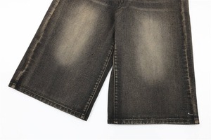 Shorts en jean pour homme, taille haute, bonne qualité, style décontracté été, avec poches. - Product Image 4