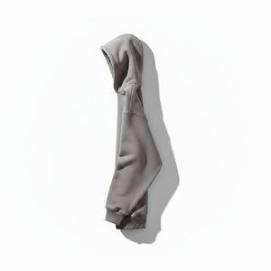 Sweat-shirt à capuche surdimensionné pour homme en polaire avec logo en relief, poche avant, vêtement décontracté pour l'automne, qualité supérieure pour homme - Product Image 4