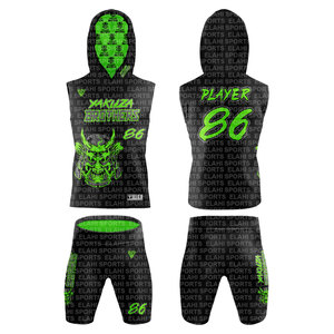 Nouveau modèle de maillot de football 7v7 par sublimation, respirant, pour vente en gros, uniforme de football 7 sur 7 - Product Image 2