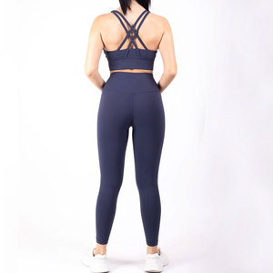 Conjunto de Yoga de Cintura Alta, Ropa Deportiva de Moda, Secado Rápido, Excelente Servicio, Mejor Calidad, Impresión de Logotipo Personalizado, Precio Razonable - Product Image 3