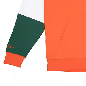 Sudadera con Capucha de Algodón para Mujer, con Letras Griegas, Color Naranja y Verde, para Invierno, con Parches Bordados en Chenilla, para Hermandades y Fraternidades - Product Image 4