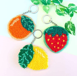 Llavero de sol bordado con cuentas hecho a mano, diseño multicolor de moda, accesorio moderno para coches y bicicletas, regalos de boda - Product Image 6