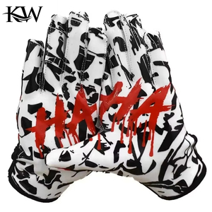 Gants de football américain à adhérence collante, gants professionnels pour receveurs avec logo personnalisable, prix raisonnable pour usage sportif 2026 - Product Image 6