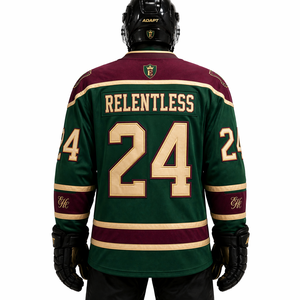 High Quality Custom Ice Hockey Jersey Men Breathable Mesh Pro Hockey <b>Shirt</b> Embroidery Twill Logo Team Uniform - Product Image 4