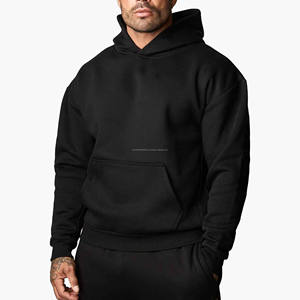 Sweat-shirts à capuche pour hommes, design personnalisé OEM, style élégant, faible MOQ, polaire d'hiver, haute qualité, poids lourd, épais, sweat-shirt vierge - Product Image 1
