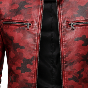New Men Women <b>Winter</b> <b>Leather</b> <b>Jacket</b> New Trend Casual Fashion Warm Thick Biker Coat Stylish Street Wear OEM ODM Wholesale - Product Image 4