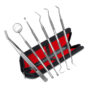 Ensemble d'outils de restauration dentaire manuels de haute précision en acier inoxydable pour la pratique dentaire professionnelle - Product Image 5