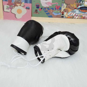 Llavero con Mini Guantes de Boxeo, Personalizado, de Cuero PU, con Cierre de Gancho y Bucle, para Uso en Exteriores, Negocios, Gimnasio y Fitness - Product Image 5