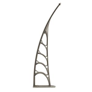 HT 300 X 100 Copertura Antipioggia Trasparente Grigia per Grondaie, Accessori per Porte e Finestre per Uso Domestico con Codice 51069445 - Product Image 3