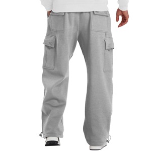 Pantalon de jogging ample professionnel, style streetwear, surdimensionné, fabrication en gros - Product Image 4