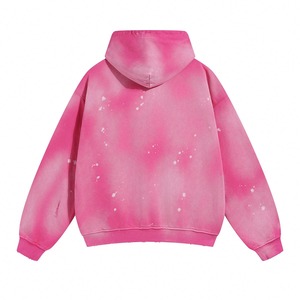 Sweat à capuche 100 % coton pour homme, délavé à l'acide, personnalisable avec logo, OEM, léger, anti-rétrécissement, à prix abordable - Product Image 4