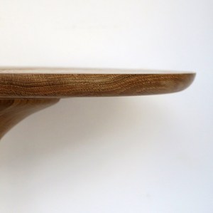 Support à gâteau en bois massif pour anniversaire, mariage et décoration de fête, support à gâteau en bois pour table de desserts et usage domestique, fait main - Product Image 3