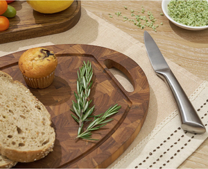 Tabla de Cortar de Madera Maciza Hecha a Mano, Venta al por Mayor para Accesorios de Cocina, Preparación Culinaria y Cocina Profesional - Product Image 6