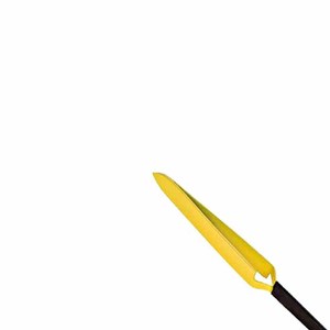 Pinzas de Pesca Manuales para Atado de Moscas, Acero Inoxidable, Punta Recta, Amarillo y Negro, Duraderas, Portátiles, para Uso en Arroyos, Carpas y Truchas - Product Image 5