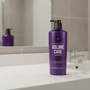 Mise En Scene Volume Care Shampoo al Collagene Viola 680ml per Capelli Umani - Product Image 2