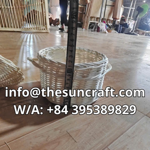 Juguetes de Mimbre al por Mayor: Cuencos de Ratán para Niños, Juguetes de Cocina de Mimbre para Juego de Rol para Niños Pequeños, Juguetes Montessori de Cocina de Ratán - Product Image 4