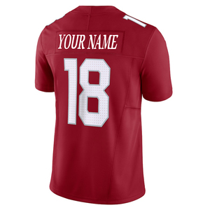 <b>Hot</b> Selling OEM Service American Football Jersey Polyester Fabric V Neck Design Breathable American Football Uniform for Men - Product Image 2
