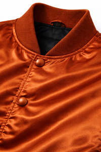 Veste décontractée en toile polaire pour homme, coupe ajustée, col mandarin à bouton unique, logo frontal, chauffante, climatisée, antibactérienne - Product Image 5
