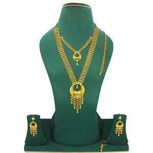 Best Finishing Premium Gold Plated Luxury Style Dubai <b>Arabic</b> African Special Women Family Set New Trendy Full Set for Women - Product Image 1