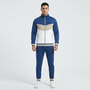 Conjunto Deportivo Hawk Sports para Hombre, Sudadera con Capucha de Forro Polar Delgado de 300g, Pantalón Largo con Botones y Cordón Ajustable - Product Image 4