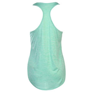 เสื้อกล้ามผู้หญิง TAYUMA INDUSTRIE รุ่นลำลองสำหรับฤดูร้อน ทรง Racerback สีเขียวมิ้นท์ ผ้าเจอร์ซีย์โพลีเอสเตอร์ ระบายอากาศได้ดี เป็นมิตรต่อสิ่งแวดล้อม แห้งเร็ว - Product Image 3