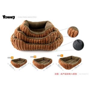 Coussin pour animaux Yommy, rose, en peluche, tailles S, M, L, pour chats et chiens, confortable pour dormir - Product Image 3
