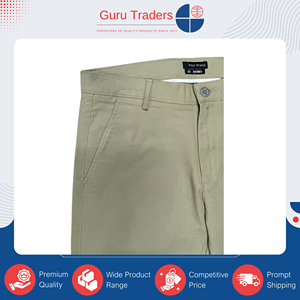 Pantalones Chinos para Hombre, Corte Ajustado, Modelo Callum, 100% Algodón con Spandex, Diseño Sólido, Gran Demanda, Calidad Garantizada, Buen Precio - Product Image 3