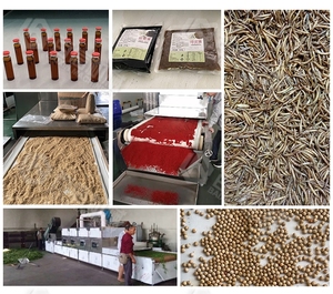 เครื่องอบแห้งแบบอุโมงค์เครื่องอบแห้งอาหารสัตว์เลี้ยงแบบต่อเนื่องเครื่องอบแห้ง - Product Image 5