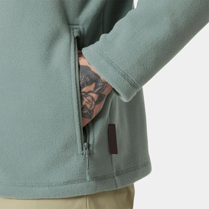 Veste matelassée chauffante en toile coupe-vent pour homme, design personnalisé, col montant, fermeture éclair, pour sports d'hiver, avec doublure polaire - Product Image 5