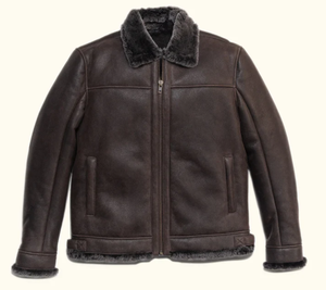 Chaqueta Bomber de Cuero PU para Hombre, Cortavientos, Transpirable, Chaqueta de Aviador para Invierno, Forro de Piel Sintética, OEM, ODM, Venta al Por Mayor - Product Image 1