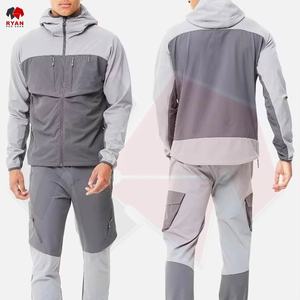 Survêtement pour homme personnalisé Ryan Pro Gear, respirant, couleur unie, grandes tailles, impression ou broderie de logo personnalisé, vente en gros - Product Image 2