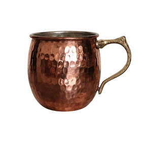 Tasses en cuivre écologiques avec logo personnalisable, fabriquées à la main, style classique, mug à bière Moscow Mule, cadeau d'affaires, prix compétitif - Product Image 6