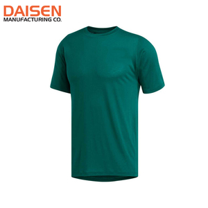 T-shirt noir pour homme, imprimé sur mesure, 100% coton, manches courtes, décontracté, uni, vente en gros, OEM, ODM, vêtements avec logo personnalisé - Product Image 5